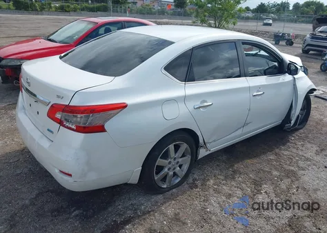 2014 Nissan Sentra Fe+ S/Fe+ Sv/S/Sl/Sr/Sv from USA, damaged, VIN 3N1AB7AP7EL635815